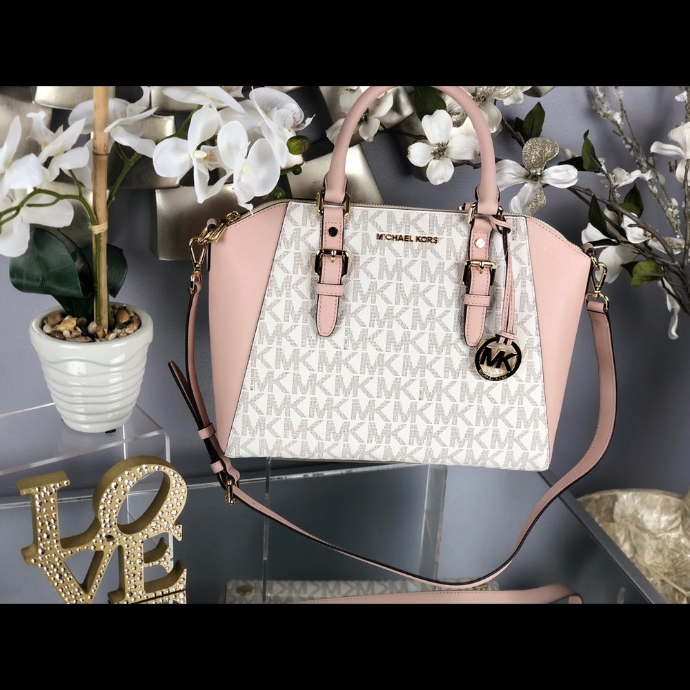 Michael Kors Large Ciara Satchel Crossbody Bag - Picture 7 of 8